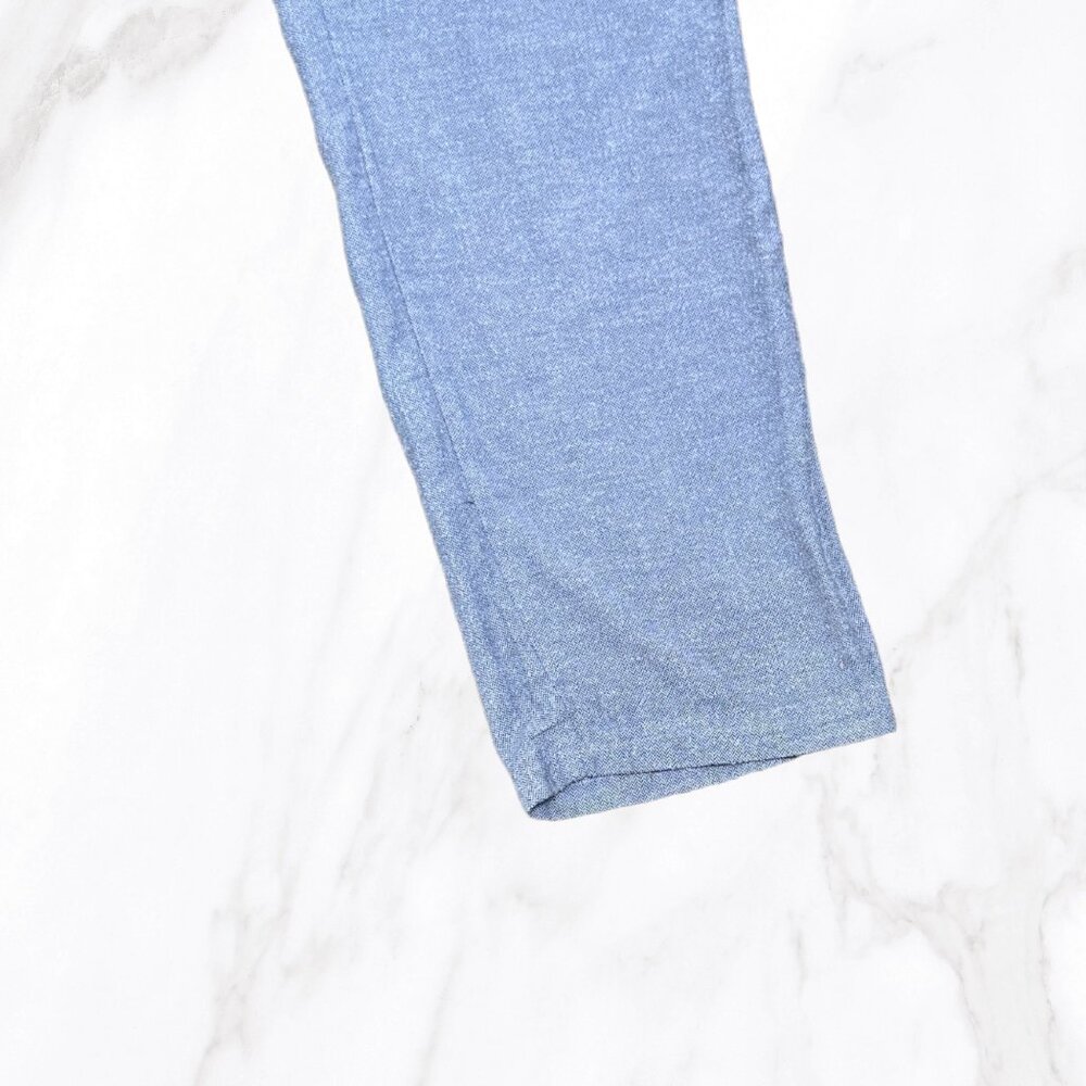 Ugg Women's Soft Heather Blue Drawstring Pajama Pants, Size M - Picture 5 of 8